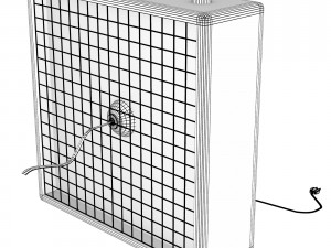 box fan fbx obj 3D Модель