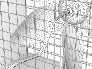 box fan fbx obj 3D Model