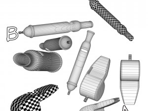 whistles fbxobj Modelo 3D