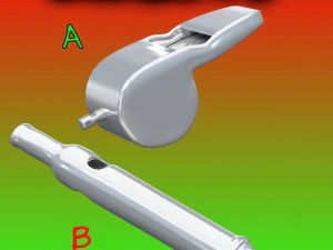 whistles fbxobj 3D Model