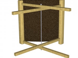 directors chair 3d object 3D-Modell
