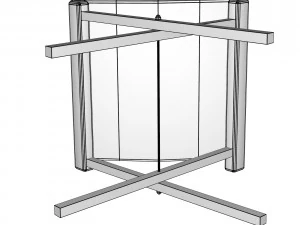 directors chair 3d object 3D Model
