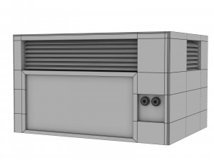 ac-unit object Modelo 3D