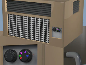 ac-unit object 3D Model