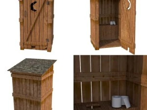 evin dışında 3D Model