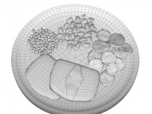 meatloafdinnerobj 3D 모델