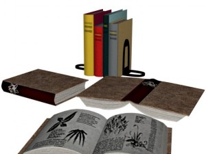 booksobj 3D Модель