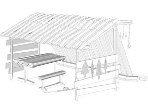 trappershack 3D Model