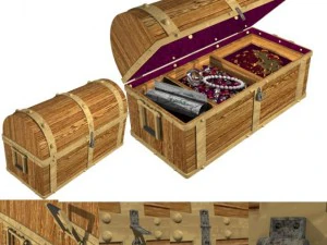 treasure chest 3D Model