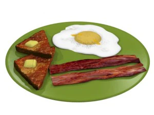 spek eiertoast 3D Model