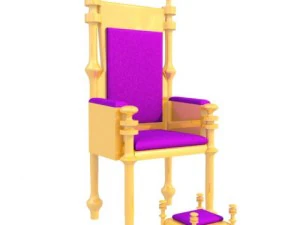 trono Modelo 3D