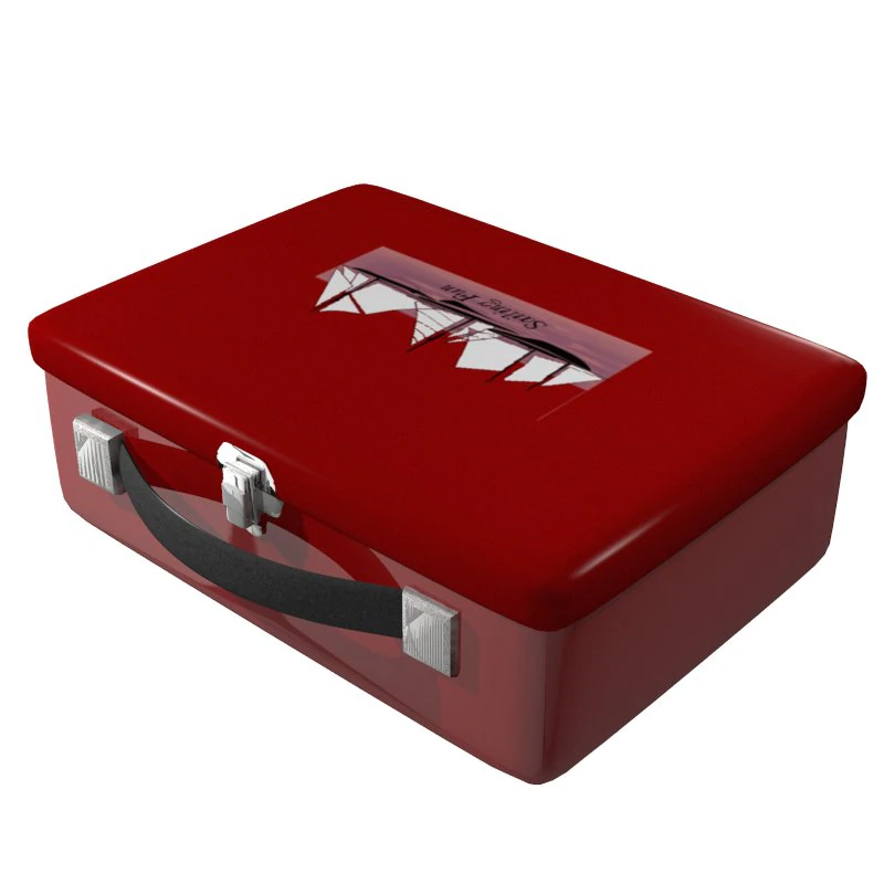 sacco per il pranzo Modello 3D .c4d .max .obj .3ds .fbx .stl .blend 