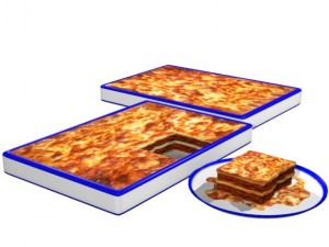 lasagna 3Dモデル