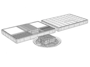 lasagna 3D Model