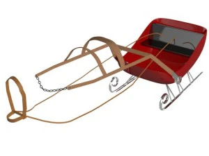 sleigh 3D Model
