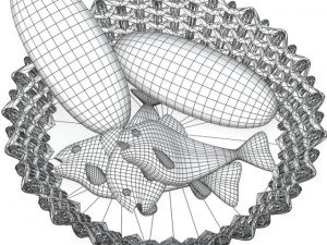 loaves and fishes 3D Модель