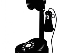 old phone Modelo 3D