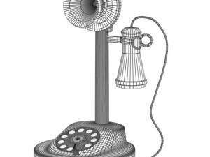 old phone Model 3D