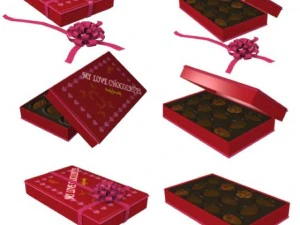 caixa de doces Modelo 3D