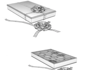 caixa de doces Modelo 3D