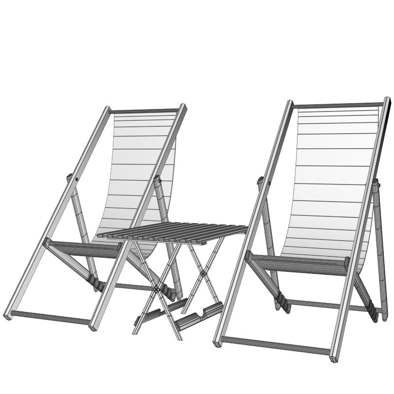 patio furniture 3D Models in Chair 3DExport