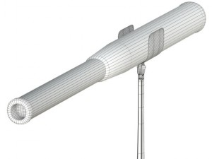 telescope 3D मॉडल