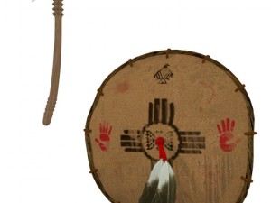 tomahawk and shield Model 3D