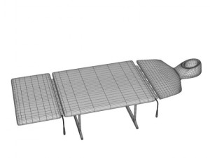 chiropractortable Modelo 3D