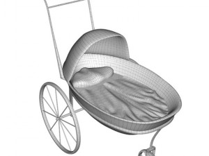 baby carriage Modelo 3D