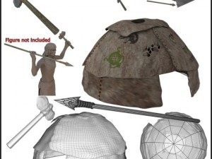 primitive things Model 3D