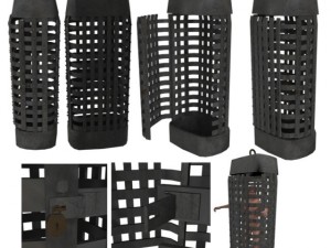 iron cage 3D 模型