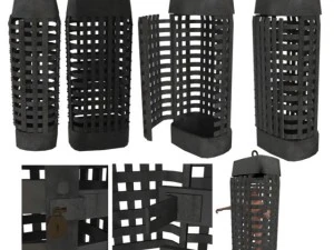 iron cage 3D Model