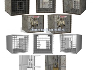 animal cage 3Dモデル