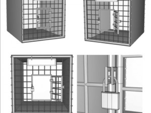 animal cage 3D Model