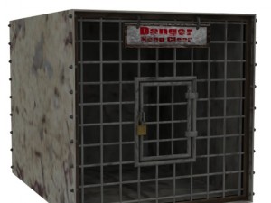 animal cage 3D Model
