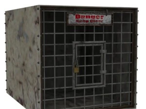 animal cage 3D Model