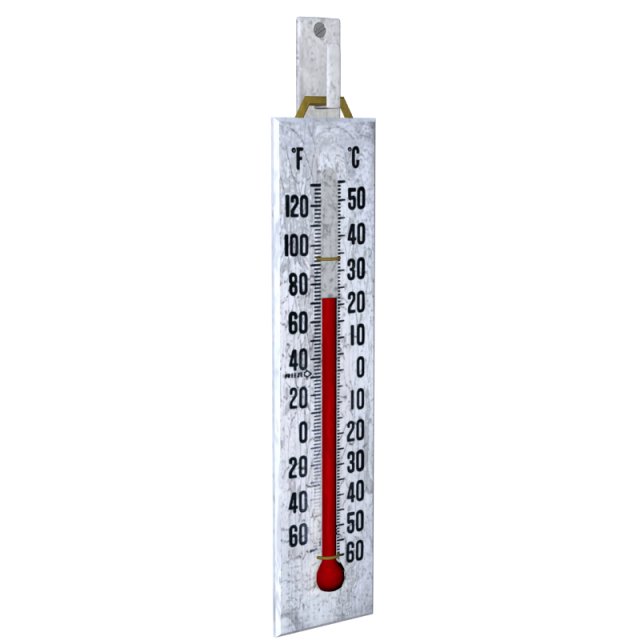 thermometer Modelo 3D .c4d .max .obj .3ds .fbx .stl .blend 