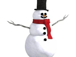 snowman 3D Model