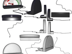 Kontrollmesser 3D Modell