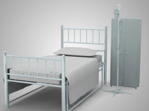 hospital set 3D Model