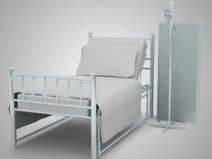 hospital set 3D Model