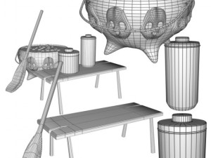 caldron 3D 模型