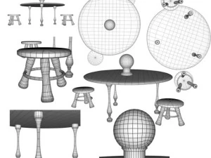 стол гадалки 3D Модель