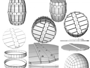 barrel Modelo 3D