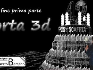 birthday cake Modello 3D