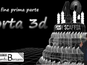 birthday cake 3D Model
