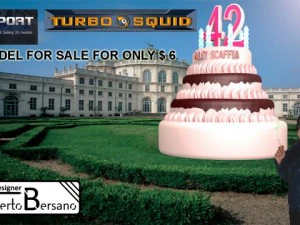 birthday cake 3D Model