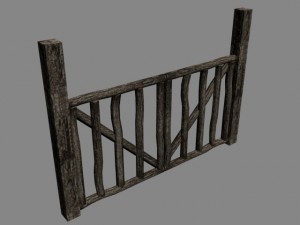 railign Modello 3D