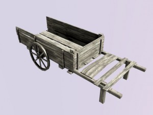 cart Modello 3D