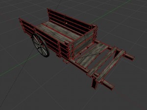 cart 3D 模型